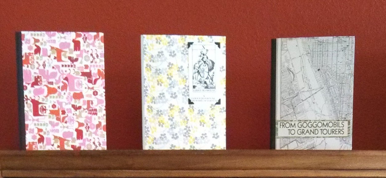 A few journals I made around ten years ago